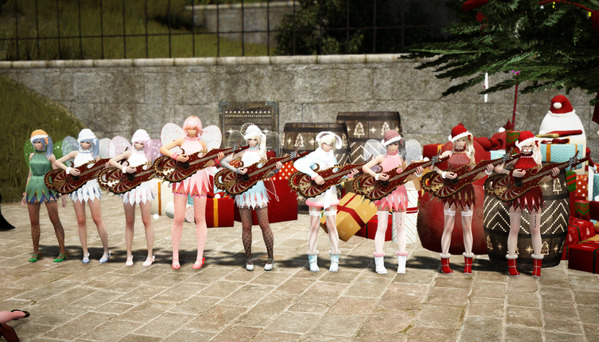 黒い砂漠 クリスマス撮影会15