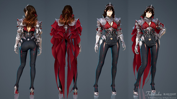 黒い砂漠 ダークナイト [DK]ロゼレーヌ衣装