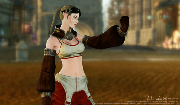 ArcheAge 整備服（赤）