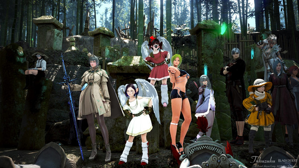 黒い砂漠 荷車象ツアー14