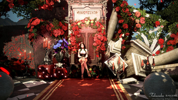 黒い砂漠 ウィッチ [WT]ブラッディハロウィンドレス衣装 ハロウィン