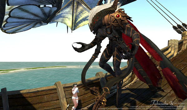 ArcheAge ヤタフェピランド 気球ジャンプ ジャカールカカシ