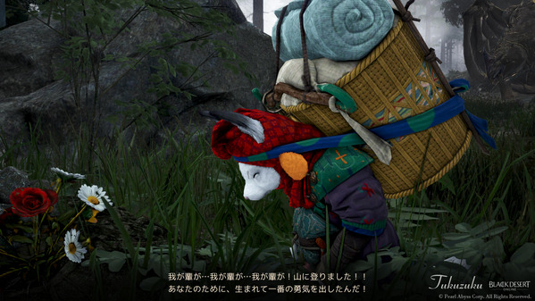 黒い砂漠 果てしない冬の山