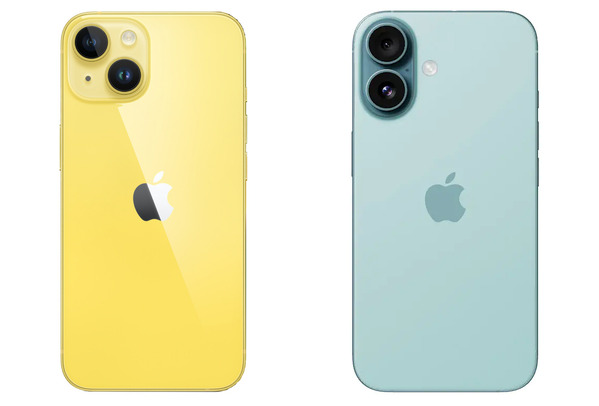 iphone14-Yellow iphone16-Teal
