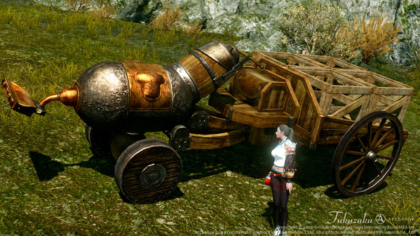 ArcheAge ブルーソルト商会クエスト 農業用トラクター