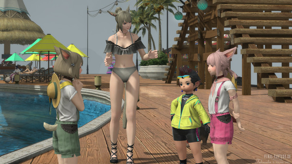 FF14 紅蓮祭2026 プール ララフェル