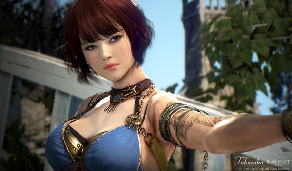 黒い砂漠 ミスティック キャラメイク 血狼 アバター 染色