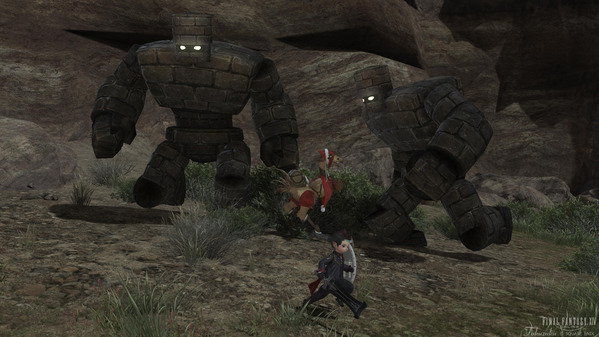FF14 ドラクエXコラボ ゴーレム