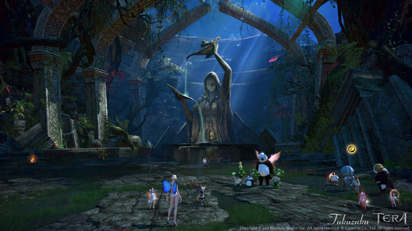 TERA 想い出を残そう！週末TERAイベント 花火 生命の泉