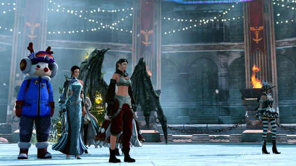ArcheAge スリル満点ぶるぶる雪合戦祭り