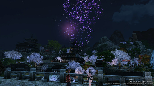 ArcheAge 満開の桜を見に行こう!リュート港の春物語