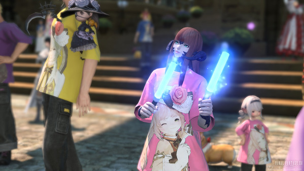 FF14 ウララ・デイリーチュニック:オーバーサイズ アウラ