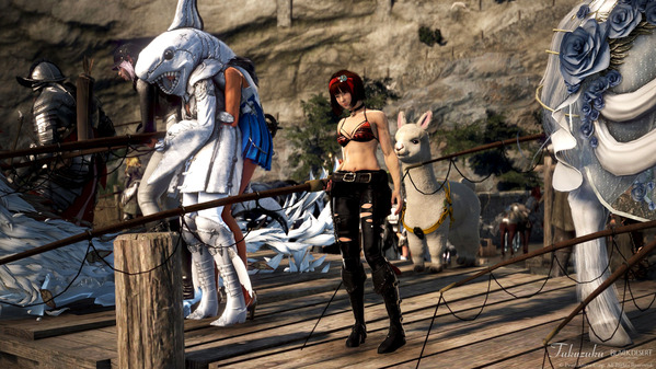 黒い砂漠 イベント GMと共に過ごすエフェリア釣りカフェ