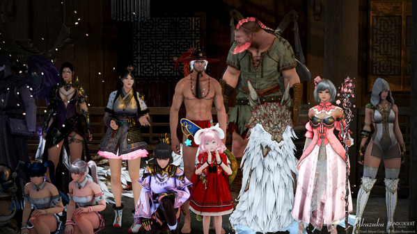 黒い砂漠 さよなラット港撮影会05