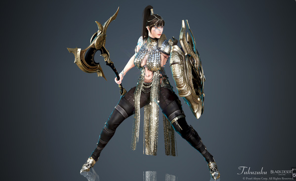 黒い砂漠 ガーディアン [GD]シクルワ武器、衣装セット