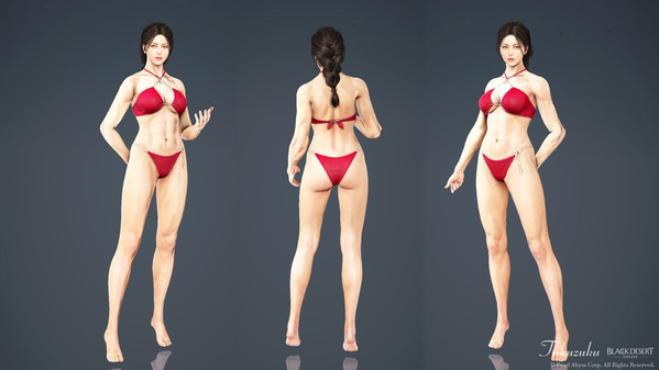 黒い砂漠 ウサ [WS]ソリエンテビキニ 水着