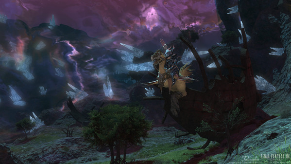 FF14 モードゥナ 銀泪湖北岸