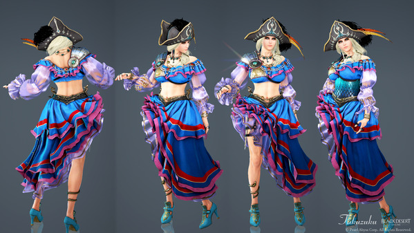 黒い砂漠 コルセア [CO] デスペラード衣装 アバター