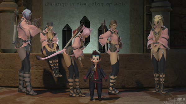 FF14 ドラクエXコラボ ぱふぱふ