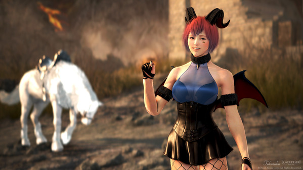 黒い砂漠 ヴァルキリー リリエン:魅惑衣装