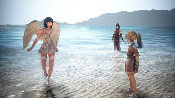 黒い砂漠 ギルド撮影会 カントゥーサの海