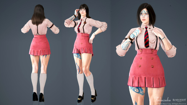 黒い砂漠 ガーディアン [GD]アカデミア衣装