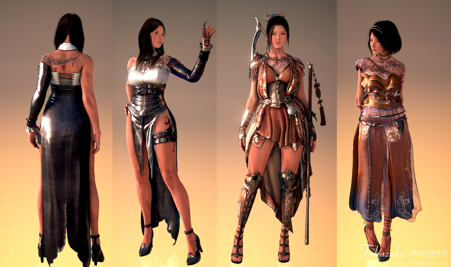 ツバキlv 58と ラーヴレス衣装 Valkyrie