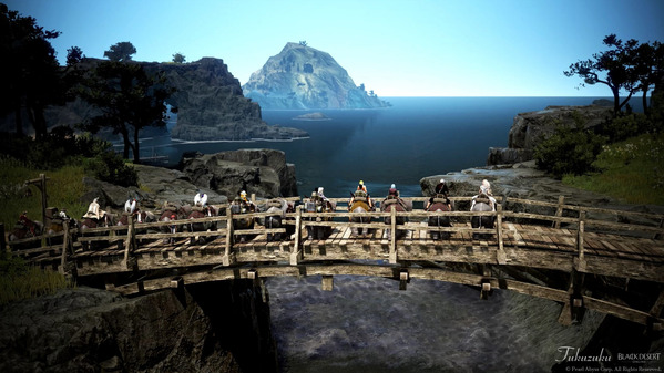 黒い砂漠 荷車象ツアー23