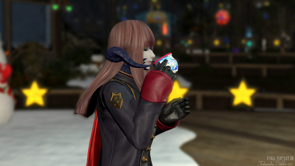 FF14 星芒祭2025 エモート 海都風マグカップで飲む