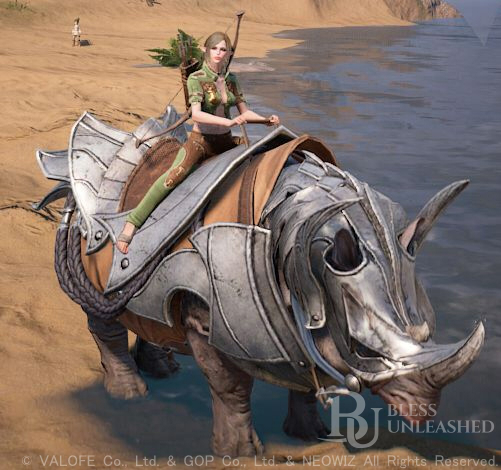 Bless Unleashed マウント 重武装型サイ