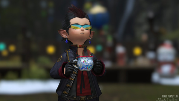 FF14 星芒祭2025 エモート 海都風マグカップで飲む