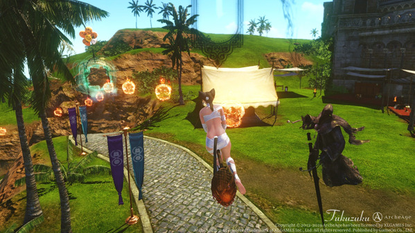 ArcheAge ヤタフェピランド ハロウィン飛行