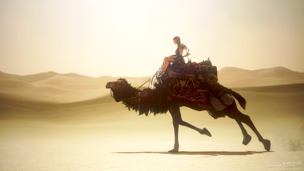 黒い砂漠 ソーサレス ラクダ バレンシア大砂漠