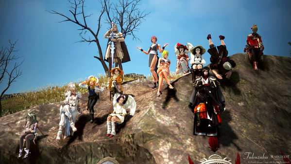 黒い砂漠 荷車象ツアー42