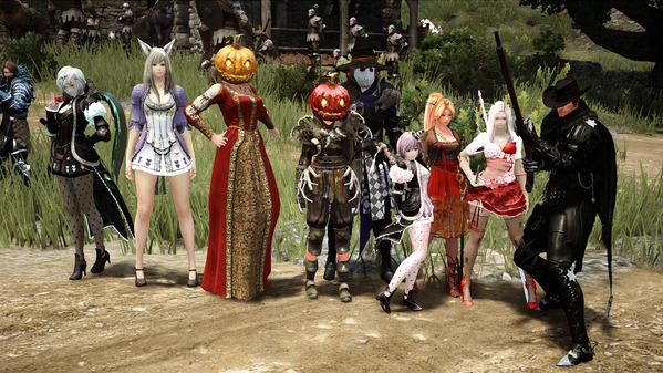 黒い砂漠 ハロウィン交流撮影会38