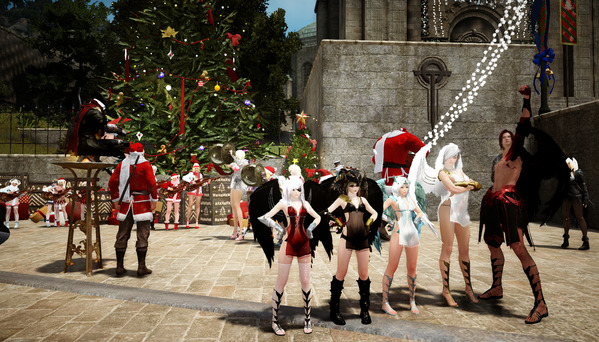 黒い砂漠 クリスマス撮影会10