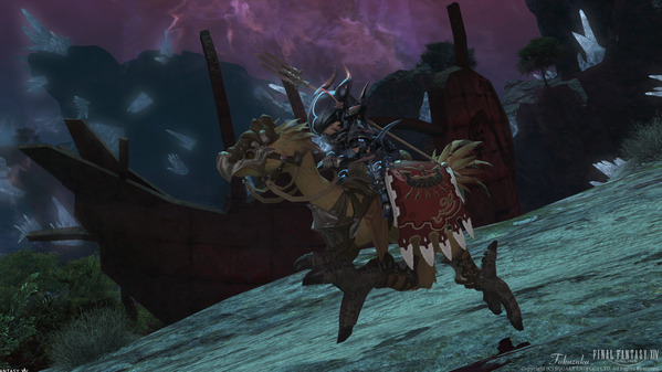 FF14 モードゥナ 銀泪湖北岸
