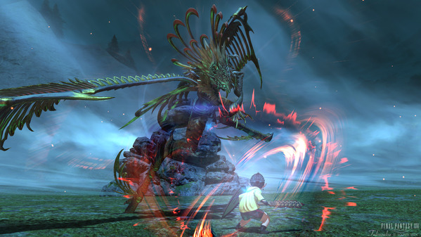 FF14 × FF15コラボイベント ガルーダに似た存在