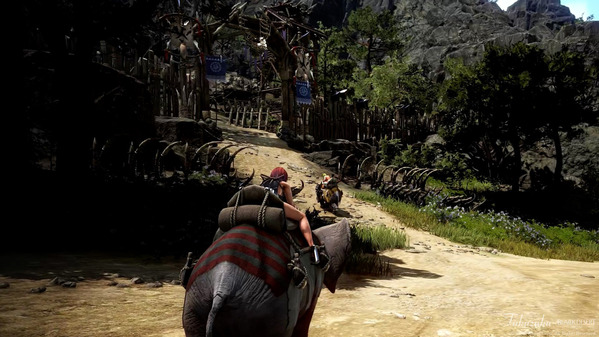 黒い砂漠 荷車象ツアー36