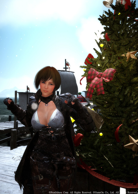 黒い砂漠 クリスマス