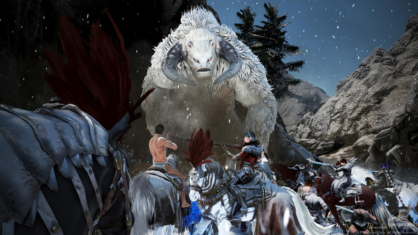 黒い砂漠 覇王ピーク討伐 ドタバタ雪花雪原