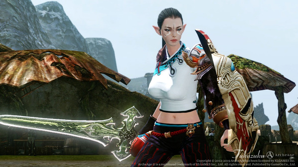 ArcheAge エルフ 聖騎士