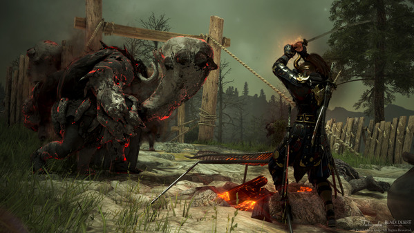 黒い砂漠 忍者 エルビアの領域 オークキャンプ