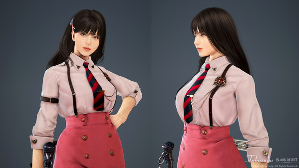 黒い砂漠 ウサ [WS]アカデミア衣装