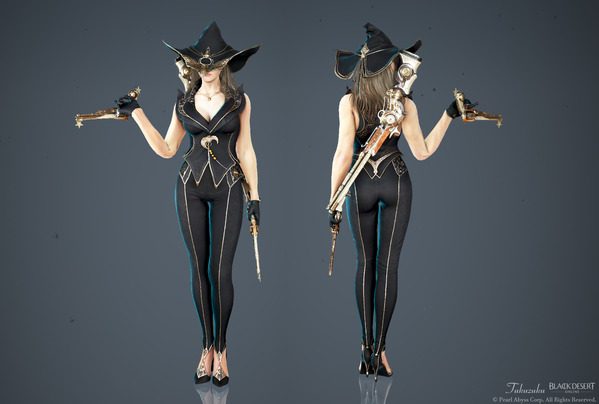 黒い砂漠 デッドアイ [DE]運命の魔女衣装
