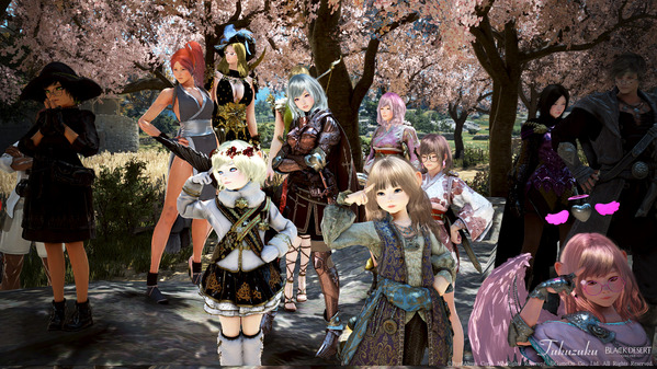 黒い砂漠 桜通りの遠足会2020_24