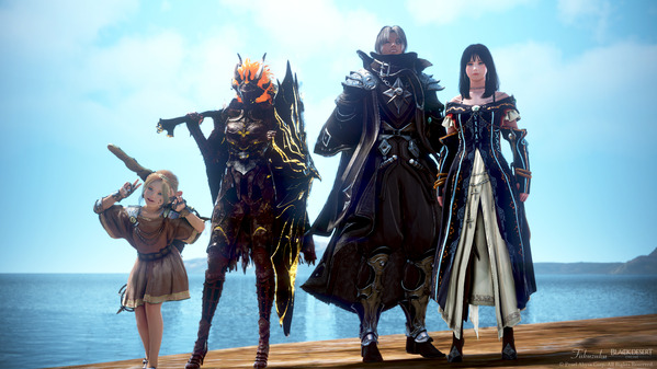 黒い砂漠 ギルド撮影会 アレハザ村