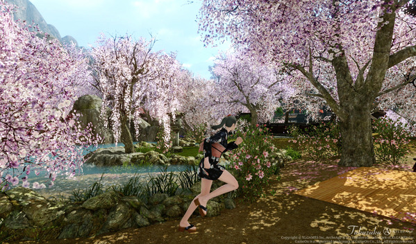 ArcheAge 満開の桜を見に行こう！リュート港の春物語