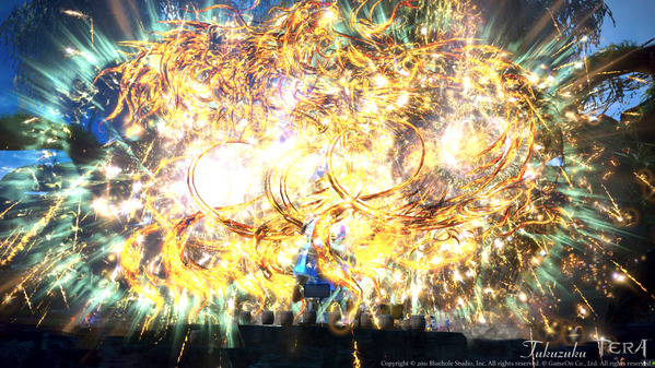 TERA 想い出を残そう！週末TERAイベント 花火 生命の泉