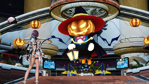 PSO2 ハロウィン装飾